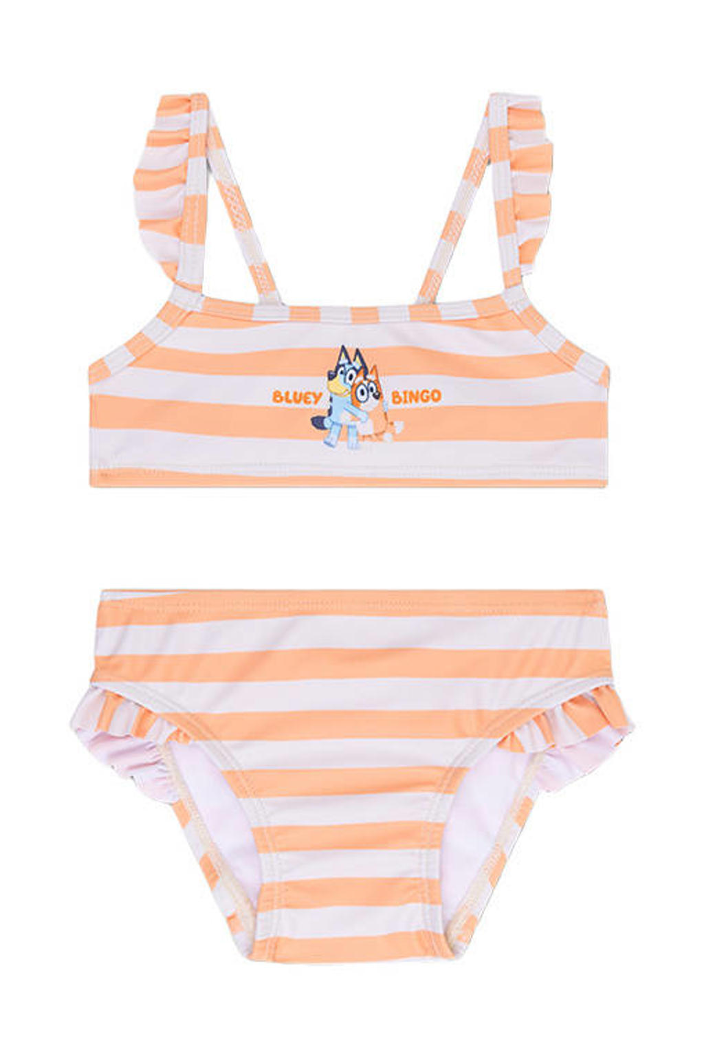 Swim Essentials bikini Bluey oranje/wit