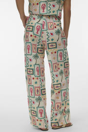thumbnail: VERO MODA high waist casual broek multi