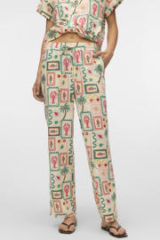 thumbnail: VERO MODA high waist casual broek multi