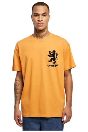 oversized T-shirt oranje