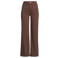 Anytime high waist wide leg jeans bruin