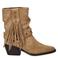 Nelson suède cowboylaarzen camel