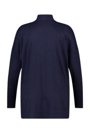 thumbnail: MS Mode gebreid vest donkerblauw