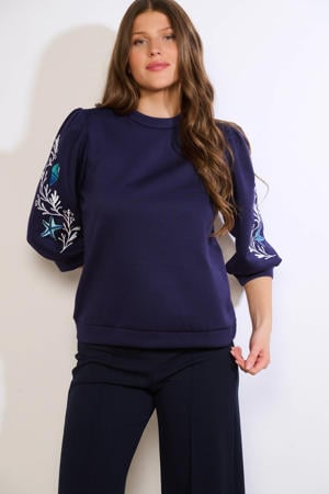 sweater donkerblauw