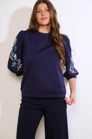 sweater donkerblauw