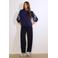LOLALIZA sweater donkerblauw