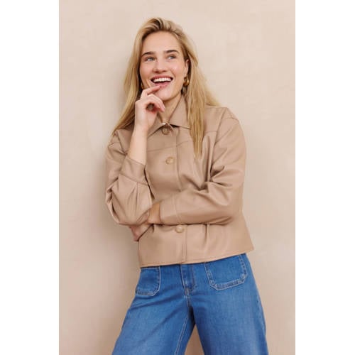 LOLALIZA blouse beige afbeelding