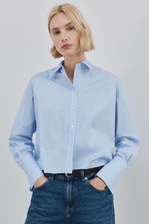 blouse lichtblauw