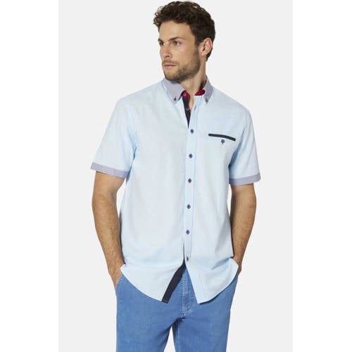 Babista regular casual overhemd lichtblauw afbeelding