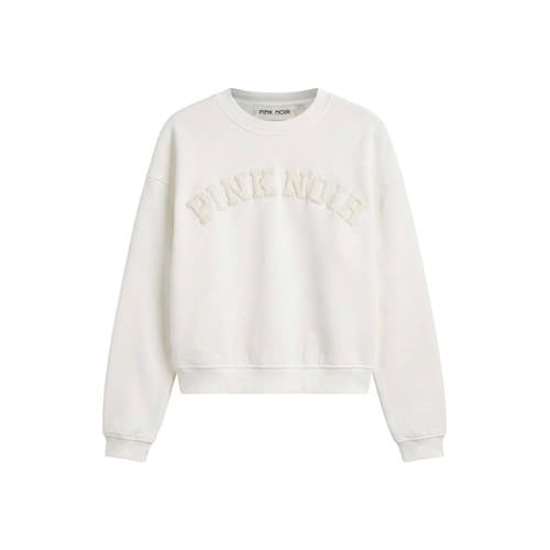 Pink Noir sweater wit afbeelding