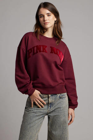 sweater donkerrood