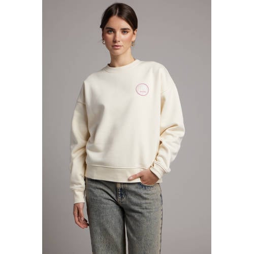 Pink Noir sweater beige afbeelding