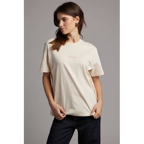 Pink Noir T-shirt crème afbeelding