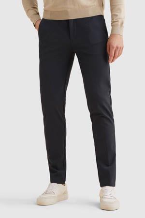 V12 slim chino donkerblauw