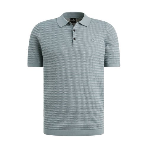 Vanguard regular polo gebreid blauw afbeelding