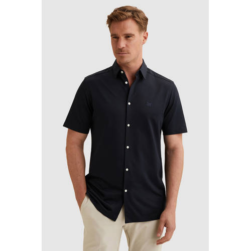 Vanguard regular casual overhemd donkerblauw afbeelding