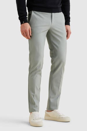 V12 slim chino grijsblauw