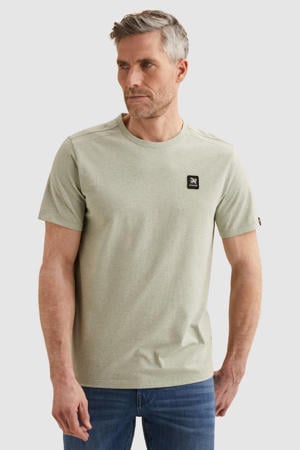 regular T-shirt groen