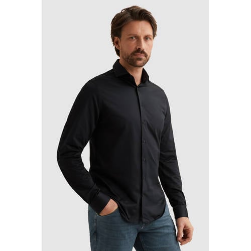Vanguard regular casual overhemd donkerblauw afbeelding