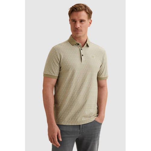 Vanguard regular polo gebreid lichtgroen afbeelding