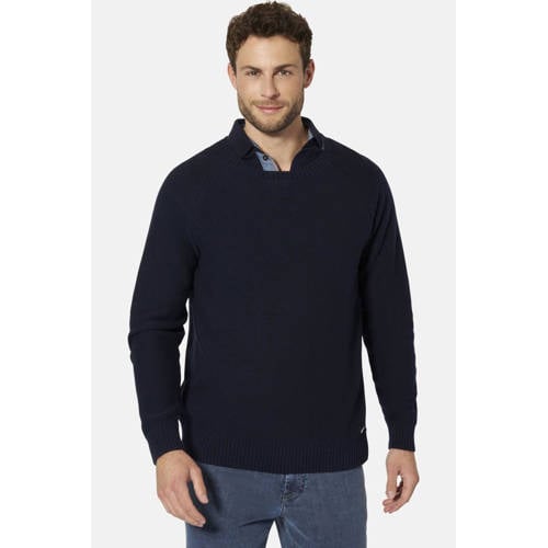 Babista gebreide trui NARDON donkerblauw afbeelding