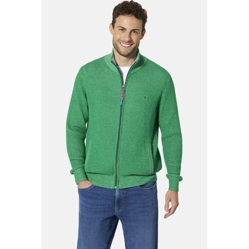 Babista gebreid vest DALAR groen afbeelding