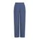 MSCH Copenhagen wide leg high waist broek met linnen blauw
