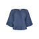 MSCH Copenhagen top met linnen blauw