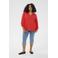 Kaffe Curve blousetop rood