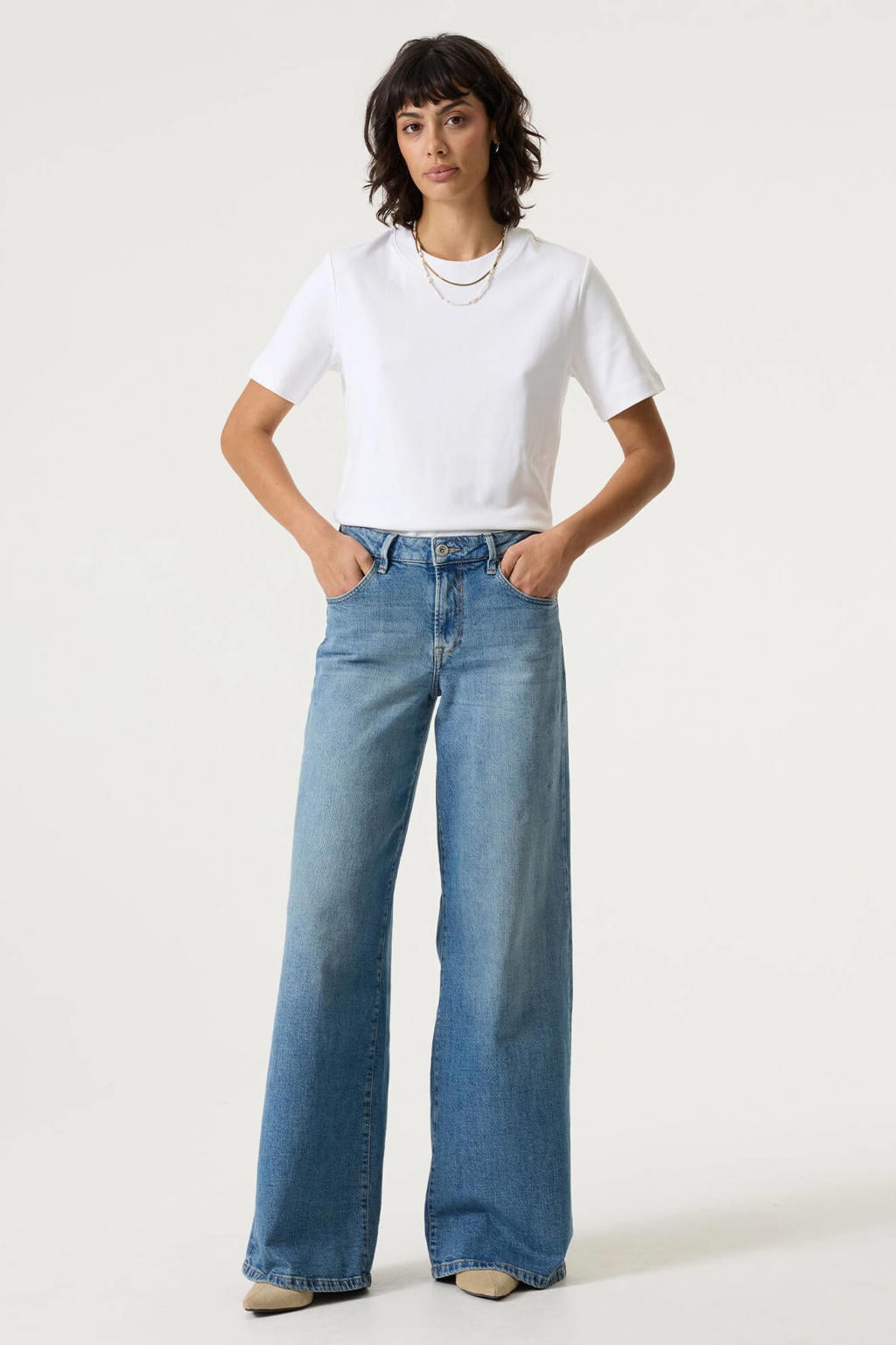 Garcia T-shirt wit