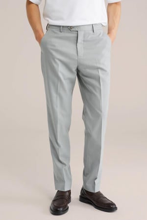 slim pantalon lichtgroen