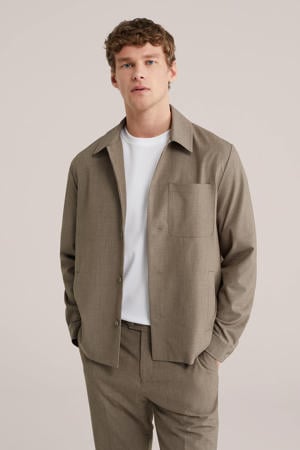 overshirt taupe