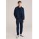 WE Fashion overshirt donkerblauw