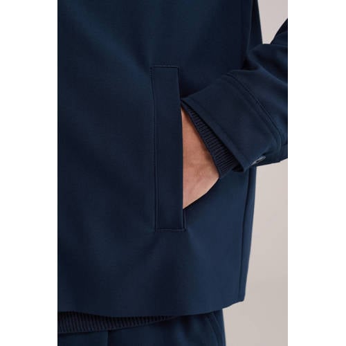 WE Fashion overshirt donkerblauw afbeelding