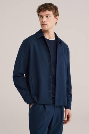 overshirt donkerblauw