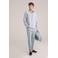WE Fashion slim pantalon lichtblauw