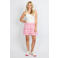 FLURESK high waist bermuda short roze