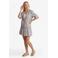 FLURESK regular blazer met krijtstreep taupe