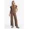 FLURESK top met textuur bruin