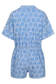 thumbnail: FLURESK gebloemde playsuit blauw