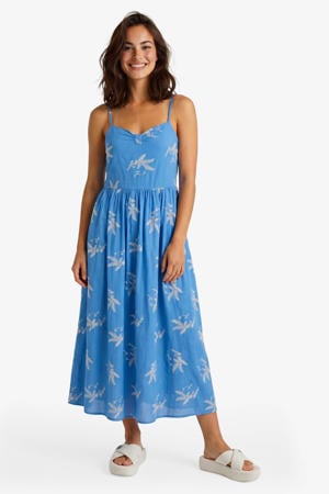 zomerjurk blauw