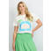 FLURESK T-shirt ecru