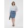 Kaffe Curve blousetop lichtblauw