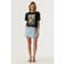 Garcia skort light blue denim