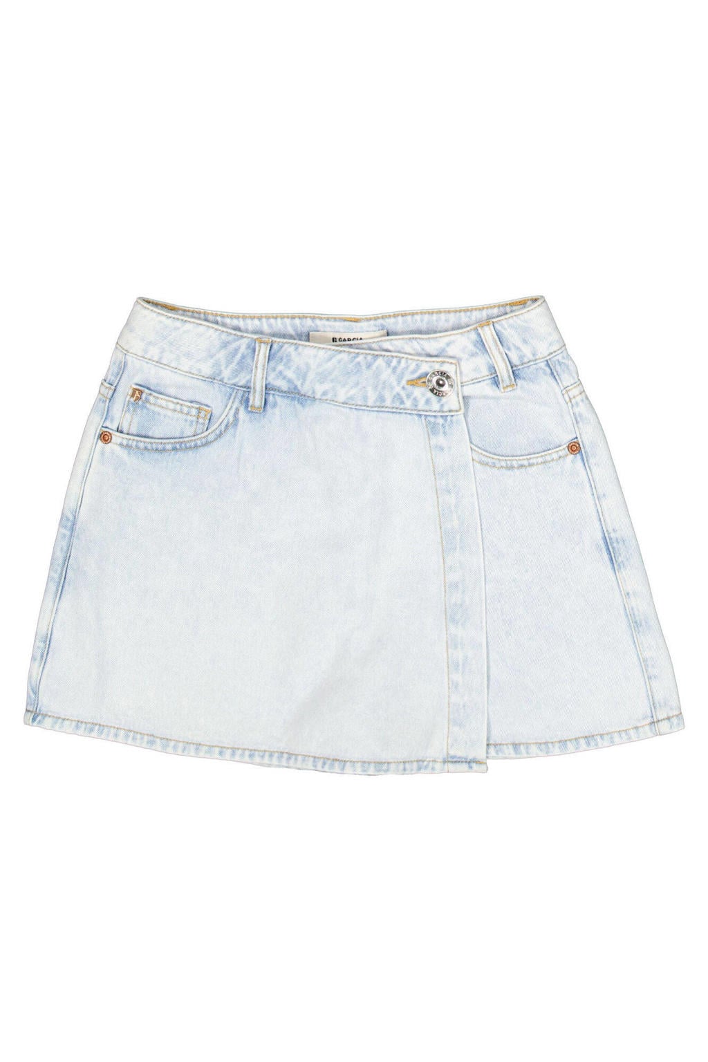 Garcia skort light blue denim