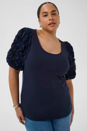 top donkerblauw