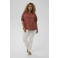 Kaffe Curve top koraalrood