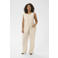 Kaffe Curve straight regular waist broek ecru