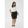 Kaffe Curve regular waist casual short zwart