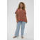 Kaffe Curve top oranje